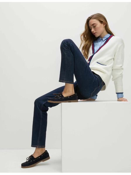 Marks & Spencer Traperice Sienna Supersoft visokog struka Marks & Spencer mornarsko plava