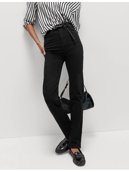 Marks & Spencer Traperice Sienna Supersoft visokog struka Marks & Spencer crna