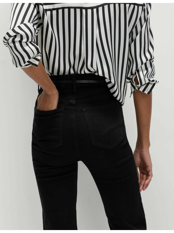 Marks & Spencer Traperice Sienna Supersoft visokog struka Marks & Spencer crna