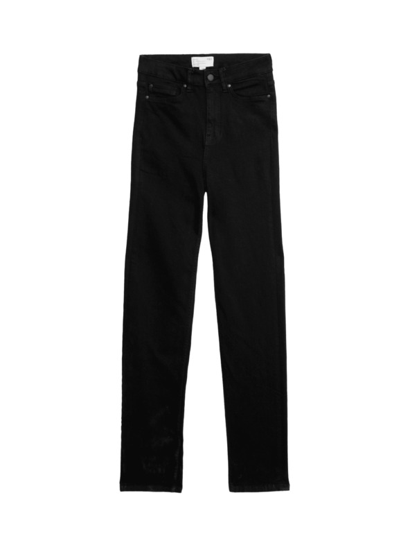 Marks & Spencer Traperice Sienna Supersoft visokog struka Marks & Spencer crna