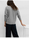 Marks & Spencer Džemper s izrezom do vrata od prozračne prediva Marks & Spencer siva