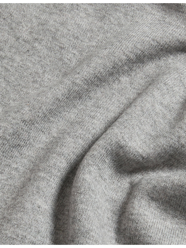 Marks & Spencer Džemper s izrezom do vrata od prozračne prediva Marks & Spencer siva