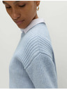 Marks & Spencer Prugasti džemper od meke prediva s okruglim izrezom Marks & Spencer plava