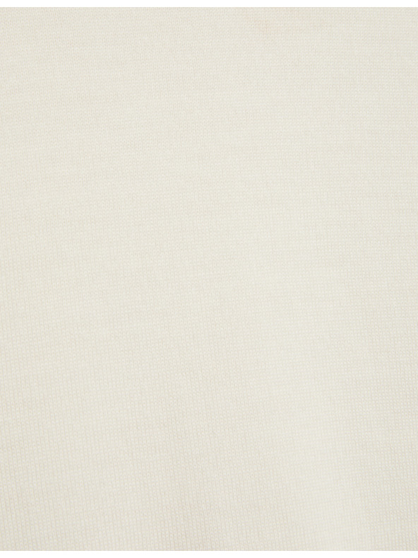 Marks & Spencer Marks & Spencer džemper s rolkom od 100% vune Merino krem