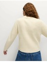 Marks & Spencer Pleteni prsluk s puhastim vlaknima i ukrasnim džepovima Marks & Spencer krem