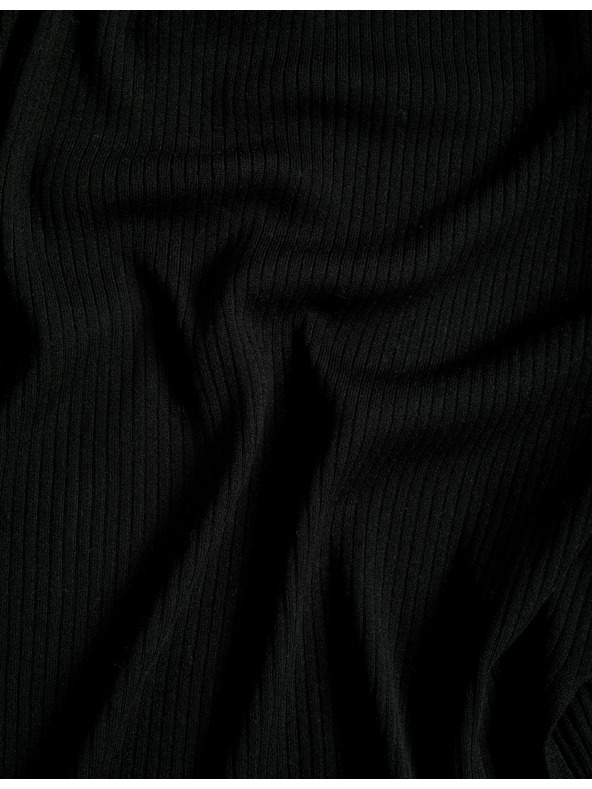 Marks & Spencer Dugi rebrasti kardigan bez zatvaranja Marks & Spencer crna