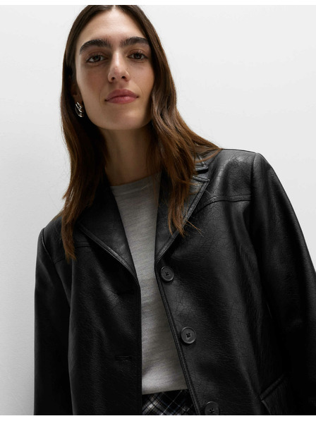 Marks & Spencer Nabrane jednostruko sako Marks & Spencer crna