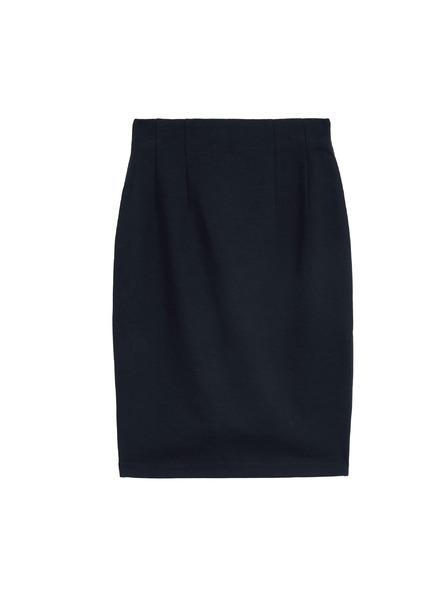 Marks & Spencer Jersey uska suknja do koljena Marks & Spencer mornarsko plava