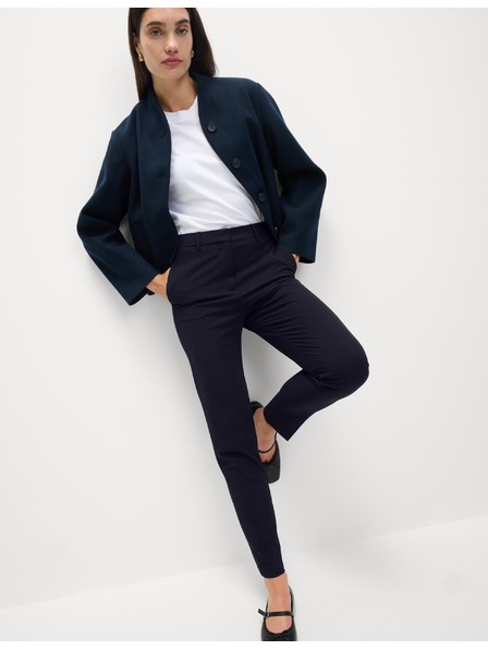 Marks & Spencer Člankaste hlače s elastinom, uski kroj Marks & Spencer mornarsko plava