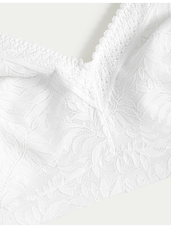 Marks & Spencer Marks & Spencer čipkasti grudnjak bez žica s tehnologijom Flexifit™ Bijela