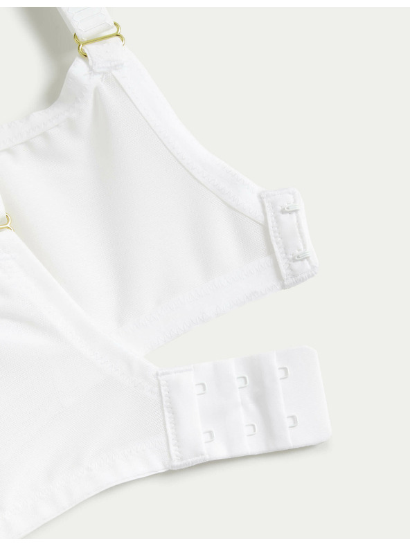 Marks & Spencer Marks & Spencer čipkasti grudnjak bez žica s tehnologijom Flexifit™ Bijela