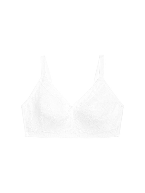 Marks & Spencer Marks & Spencer čipkasti grudnjak bez žica s tehnologijom Flexifit™ Bijela