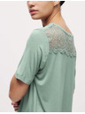 Marks & Spencer Pidžama top s čipkastim detaljima Marks & Spencer zelena