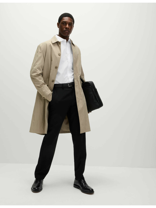 Marks & Spencer Trodijelni set muške bijele košulje Marks & Spencer