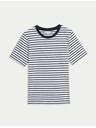 Marks & Spencer Marks & Spencer plavo-bijela ženska majica na pruge