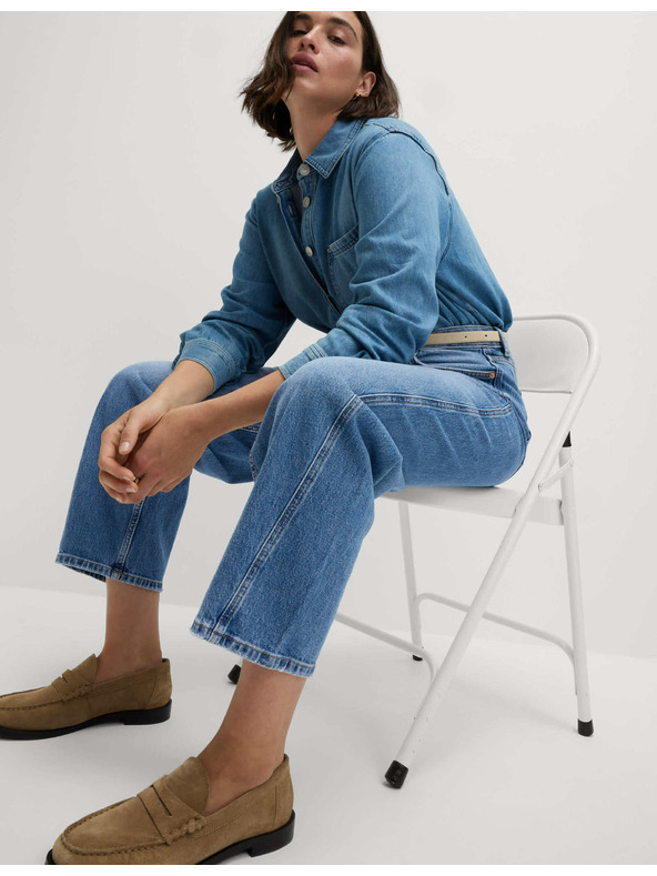 Marks & Spencer Marks & Spencer plave ženske Boyfriend traperice