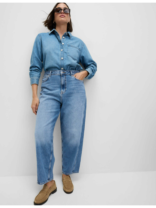 Marks & Spencer Marks & Spencer plave ženske Boyfriend traperice