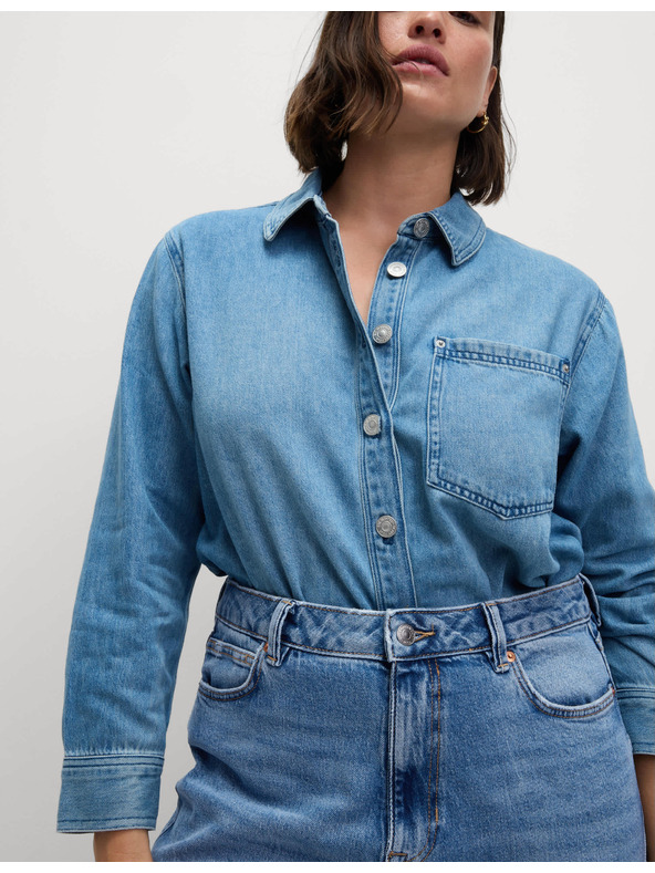 Marks & Spencer Marks & Spencer plave ženske Boyfriend traperice