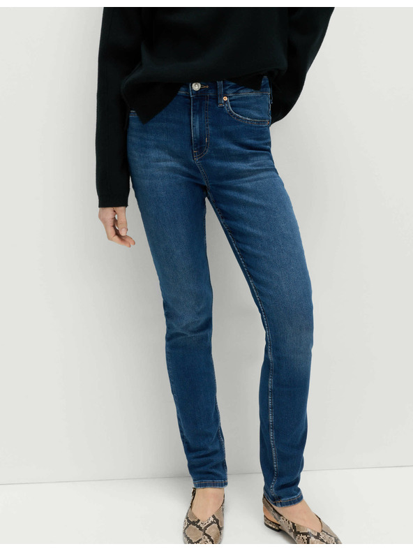 Marks & Spencer Marks & Spencer tamnoplave ženske uske traperice