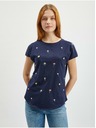 Orsay Tamnoplava ženska majica cvjetnog uzorka ORSAY