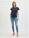 Orsay Tamnoplava ženska majica cvjetnog uzorka ORSAY