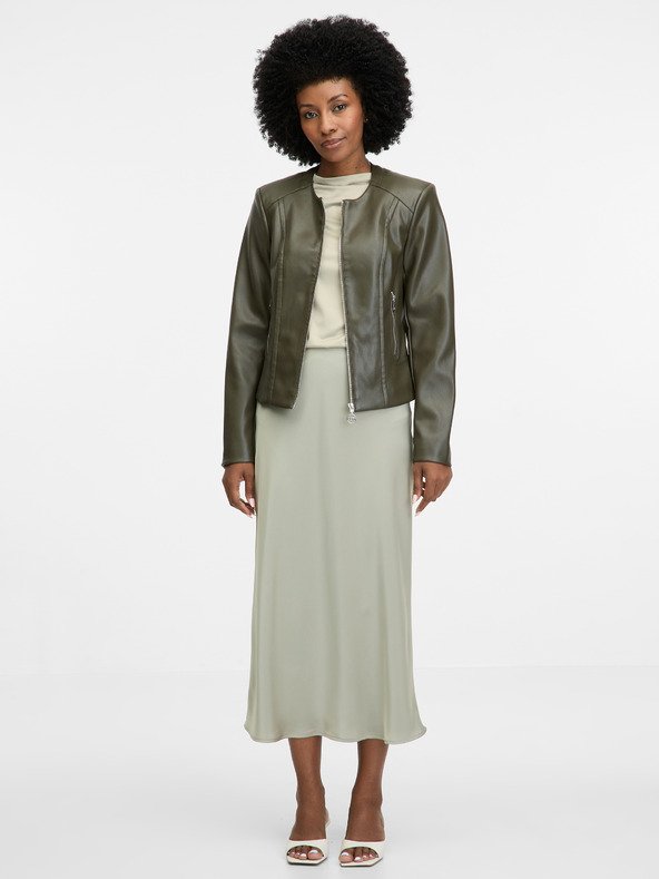 Orsay Kaki ženska kožna jakna ORSAY