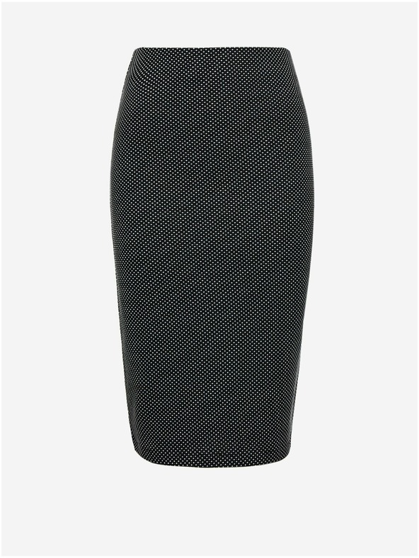 Orsay Bijelo-crna ženska suknja s uzorkom ORSAY