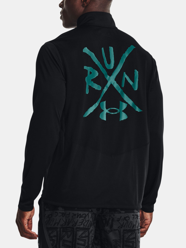 Under Armour Muška majica Under Armour UA Destroy All Miles 1/2 Zip