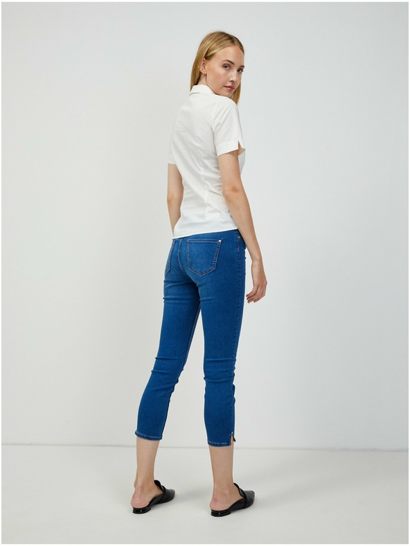 Orsay Krem košulja s kratkim rukavima ORSAY