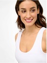 Orsay Bijela basic majica bez rukava ORSAY