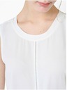 Orsay Bijela majica bez rukava ORSAY