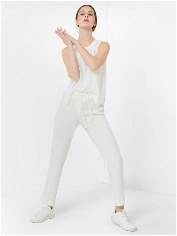 Orsay Bijela majica bez rukava ORSAY