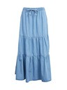 Orsay Plava duga suknja od trapera s volanima ORSAY