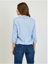 Orsay Svijetloplava ženska košulja s čvorom ORSAY