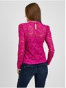 Orsay Tamnoružičasta ženska čipkasta majica ORSAY