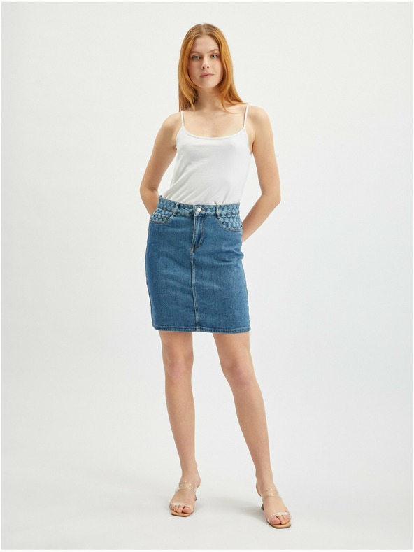 Orsay Plava ženska suknja od trapera ORSAY
