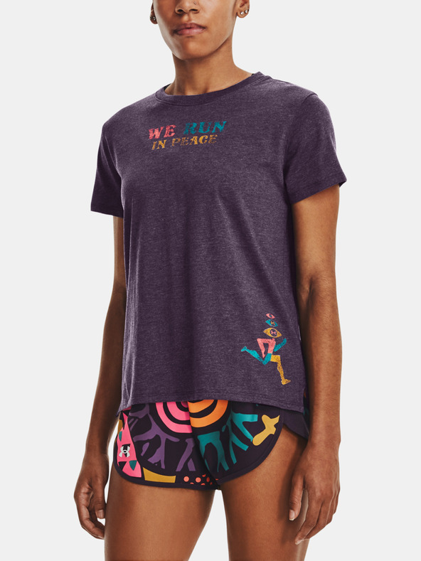 Under Armour Ženska majica Under Armour UA Run In Peace SS Tee
