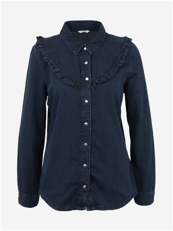 Orsay Tamnoplava košulja od trapera ORSAY