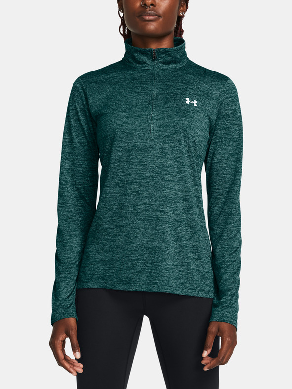 Under Armour Ženski hoodie Under Armour Tech 1/2 Zip- Twist-BLU