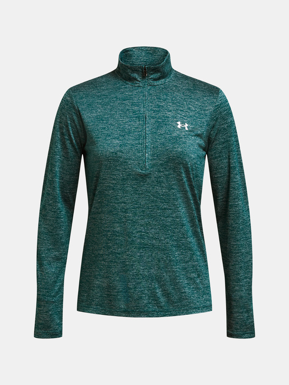 Under Armour Ženski hoodie Under Armour Tech 1/2 Zip- Twist-BLU