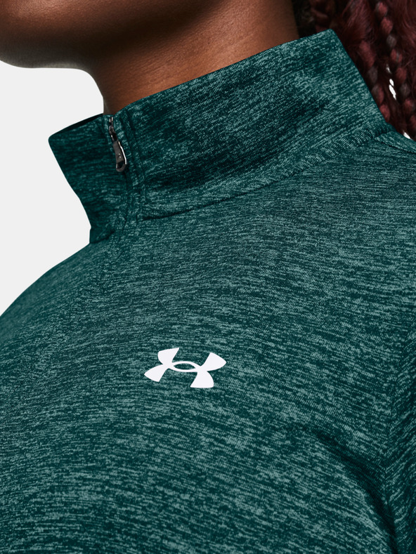 Under Armour Ženski hoodie Under Armour Tech 1/2 Zip- Twist-BLU
