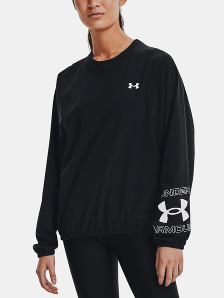 Under Armour Ženski hoodie Under Armour Woven Storm Graphic Crew