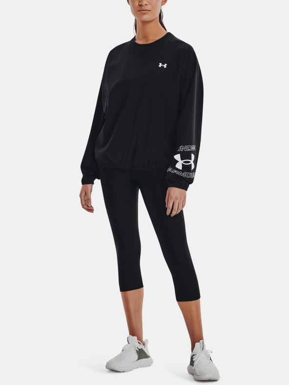 Under Armour Ženski hoodie Under Armour Woven Storm Graphic Crew