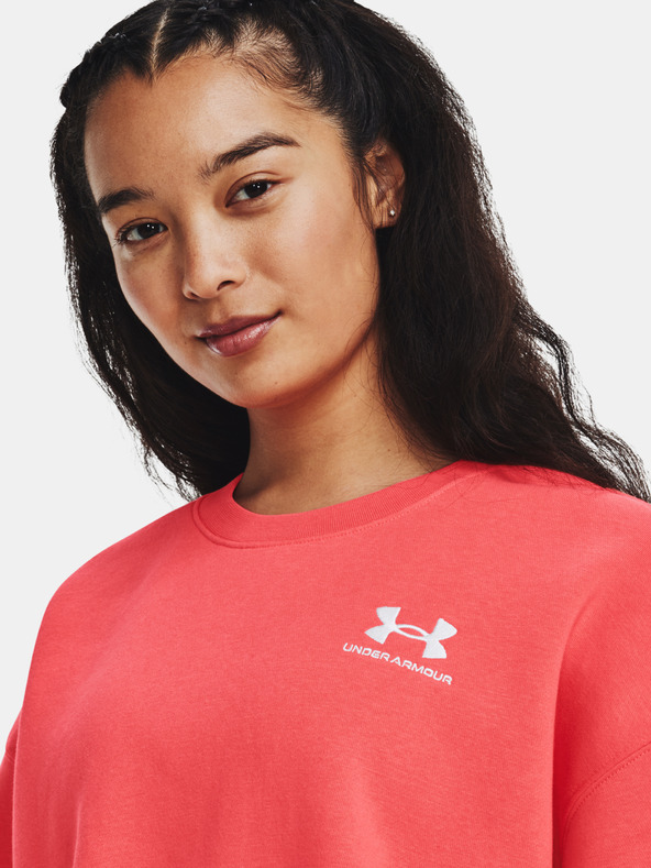 Under Armour Ženska hoodie majica Under Armour Essential Flc OS Crew