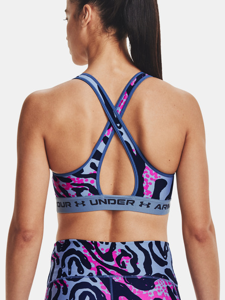Under Armour Ženski grudnjak Under Armour Crossback Mid Print