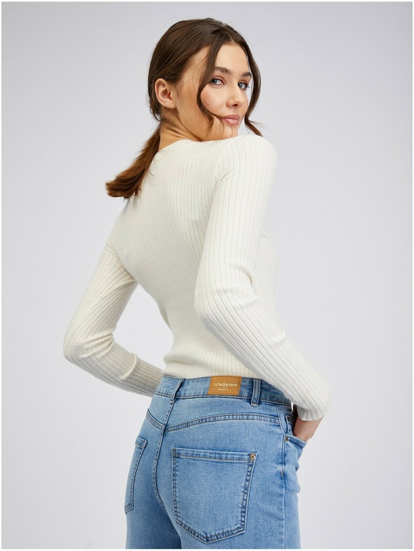 Orsay Svijetlo plavi ženski wide leg traperice ORSAY