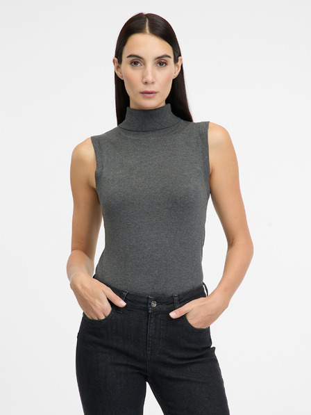 Orsay Sivi ženski džemper s dolčevitom ORSAY