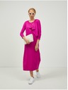 Orsay Tamnoružičasta kratka vesta s rukavima tričetvrt dužine ORSAY