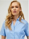 Orsay Svjetloplava košulja kratkih rukava ORSAY