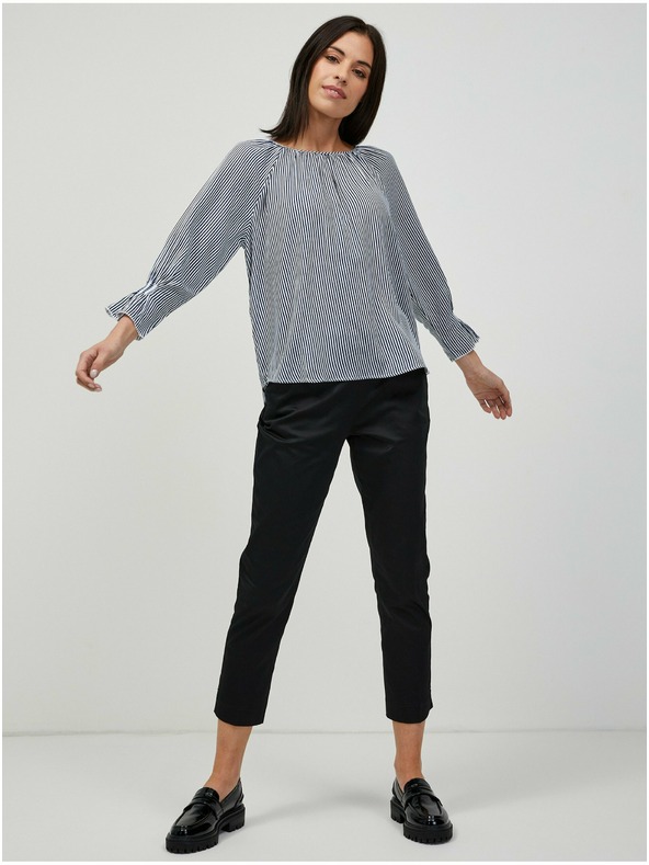Orsay Plava prugasta ženska bluza ORSAY